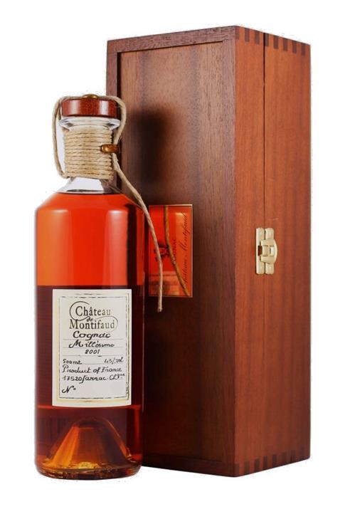 Cognac - Chateau de Montifaud Millesimes 2001, 50 Cl